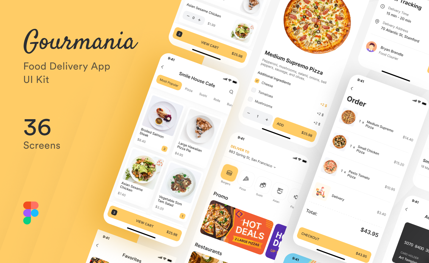 Gourmania - Food Delivery App