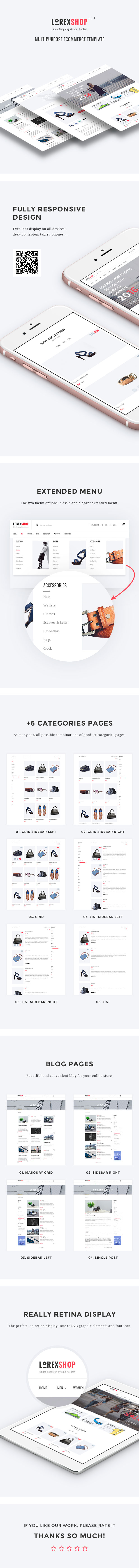 LOREX - Multipurpose Ecommerce HTML5 Template - 2